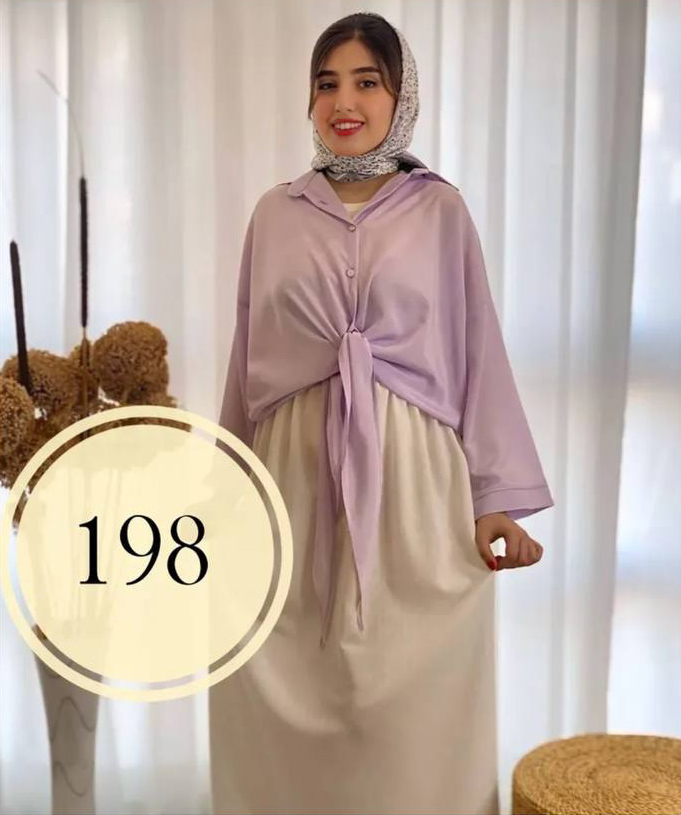 شومیز کره ای حریر کپ